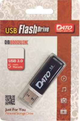 Флеш Диск Dato 16Gb DB8002U3 DB8002U3K-16G USB3.0 черный
