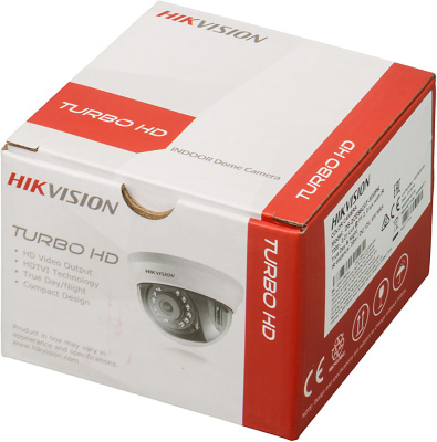 Камера видеонаблюдения аналоговая Hikvision DS-2CE56C0T-MMPK (2.8 MM) 2.8-2.8мм HD-TVI цв. корп.:белый