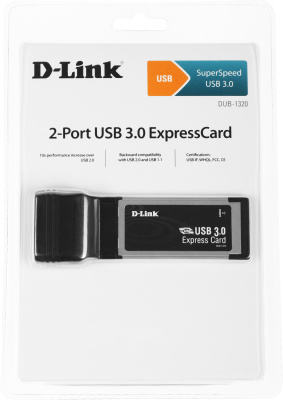 Адаптер для ноутбука D-Link DUB-1320 черный
