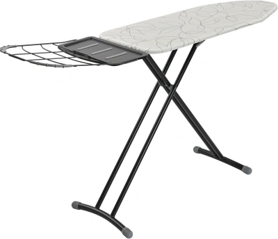 Гладильная доска Starwind SW-IB1248 122x43см рег.высот. черный/белый