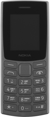 Мобильный телефон Nokia 106 (TA-1564) DS EAC 0.048 черный моноблок 3G 4G 1.8" 120x160 Series 30+ GSM900/1800 GSM1900