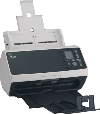 Сканер протяжный Fujitsu fi-8170 (PA03810-B051) A4 белый/серый
