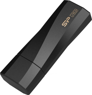 Флеш Диск Silicon Power 128Gb Blaze B07 SP128GBUF3B07V1K USB3.2 черный