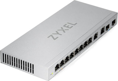 Коммутатор Zyxel XGS1010-12-ZZ0102F 8x1Гбит/с 2x2.5Гбит/с 2SFP+ неуправляемый