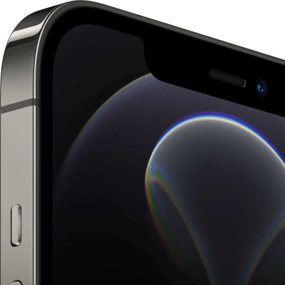 Смартфон Apple A2411 iPhone 12 Pro Max 256Gb 6Gb "Как новый" графитовый моноблок 3G 4G 1Sim 6.7" 1284x2778 iOS 16 12Mpix 802.11 a/b/g/n/ac/ax NFC GPS Protect