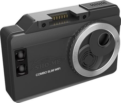 Видеорегистратор с радар-детектором Sho-Me Combo Slim WiFi GPS ГЛОНАСС