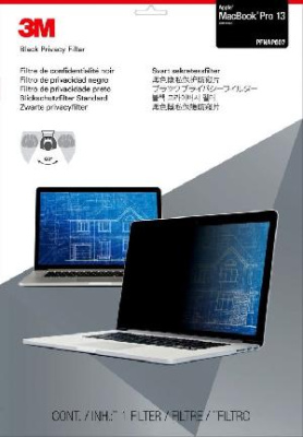 Экран защиты информации для ноутбука 3M PFNAP007 (7100207857) 13.3" черный