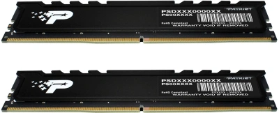 Память DDR5 2x32GB 4800MHz Patriot PSP564G4800KH1 Signature Premium RTL PC5-38400 CL40 DIMM 288-pin 1.1В kit single rank с радиатором Ret