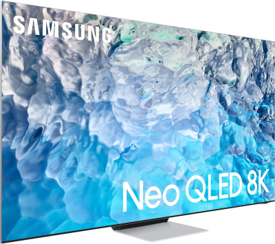 Телевизор QLED Samsung 65" QE65QN900BUXCE Series 9 нержавеющая сталь 8K Ultra HD 120Hz DVB-T2 DVB-C DVB-S2 USB WiFi Smart TV (RUS)