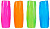 Колпачок-манжета для чернографитных карандашей Deli EU75002 Neon силикон ассорти (упак.:4шт)