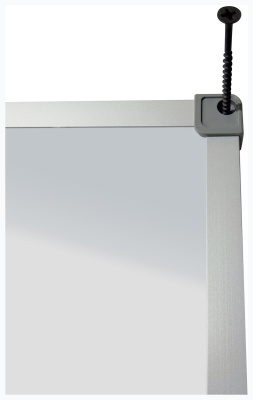 Доска магнитно-маркерная Boardsys 20Ф90 Ecoboard лак белый 90x120см алюминиевая рама