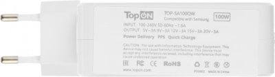 Адаптер TopON TOP-SA100QW автоматический 100W 5V-20V 5A от бытовой электросети