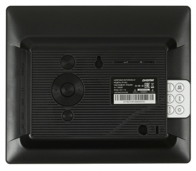 Фоторамка Digma 8" PF-843 IPS 1024x768 черный пластик ПДУ Видео