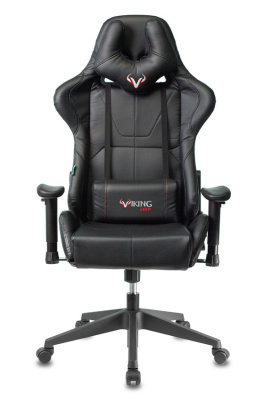Кресло игровое Zombie VIKING 5 AERO Edition черный эко.кожа с подголов. крестов. пластик
