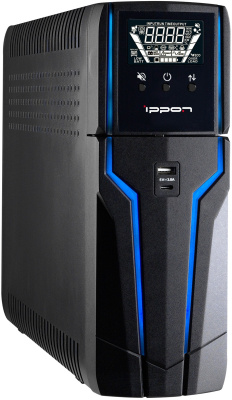 Источник бесперебойного питания Ippon Game Power Pro 1000 600Вт 1000ВА черный