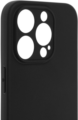 Чехол (клип-кейс) BoraSCO для Apple iPhone 15 Pro черный (72416)