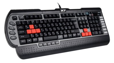 Клавиатура A4Tech G800V черный USB Multimedia for gamer
