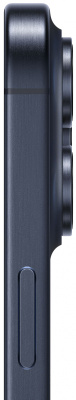 Смартфон Apple A3108 iPhone 15 Pro Max 256Gb синий титан моноблок 3G 4G 2Sim 6.7" 1290x2796 iOS 17 48Mpix 802.11 a/b/g/n/ac/ax NFC GPS Protect