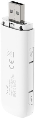 Модем 3G/4G Huawei Brovi E3372-325 USB +Router внешний белый