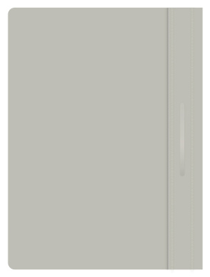 Папка-скоросшиватель Buro -PSE20BU/GREY A4 прозрач.верх.лист пластик серый 0.11/0.13