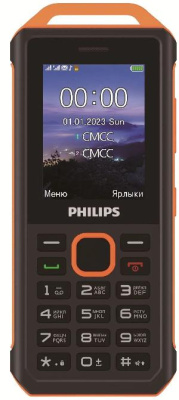 Мобильный телефон Philips E2317 Xenium желтый моноблок 2Sim 2.4" 240x320 Nucleus 0.3Mpix GSM900/1800 MP3 FM microSD max32Gb