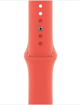 Ремешок Apple Sport Band для Apple Watch Series 3/4/5/6/SE/7 розовый цитрус (MYAW2ZM/A) 44мм