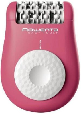 Эпилятор Rowenta EP1110F1 скор.:2 насад.:1 розовый/темно-розовый