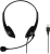 Наушники с микрофоном Оклик HS-M300 черный/серый 1.8м накладные оголовье (1876323)