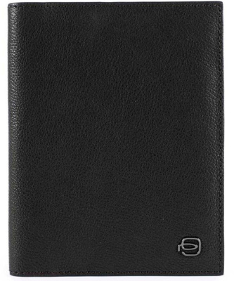 Обложка для документов унисекс Piquadro Black Square PP1660B3/N черный натур.кожа