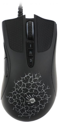Мышь A4Tech Bloody A90 черный оптическая (6200dpi) USB (8but)