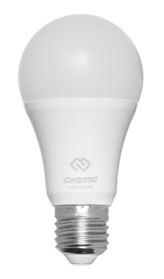 Умная лампа Digma DiLight E27 N1 E27 8Вт 800lm Wi-Fi