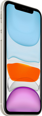 Смартфон Apple A2221 iPhone 11 64Gb 4Gb белый моноблок 3G 4G 6.1" 828x1792 iOS 15 12Mpix 802.11 a/b/g/n/ac/ax NFC GPS GSM900/1800 GSM1900 TouchSc Protect