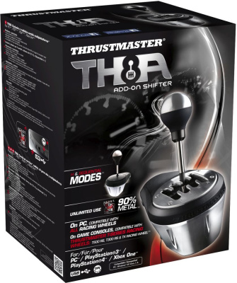 Блок рычагов ThrustMaster TH8A ADD-ON SHIFTER черный USB