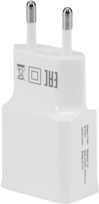 Сетевое зар./устр. Buro TJ-248W 12W 2.4A (QC) USB-A универсальное белый