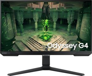 Монитор Samsung 25" Odyssey G4 S25BG400EI черный IPS LED 16:9 HDMI полуматовая HAS Piv 400cd 178гр/178гр 1920x1080 240Hz G-Sync FreeSync Premium DP FHD 4.5кг