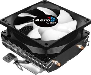 Устройство охлаждения(кулер) Aerocool Air Frost 2 RGB Soc-AM5/AM4/1200/1700/1851 черный/белый 3-pin 26dB Al+Cu 110W 250gr Ret (AIR FROST 2 FRGB 3P)