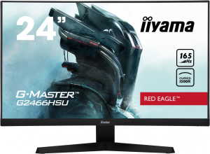 Монитор Iiyama 23.6" Red Eagle G2466HSU-B1 черный VA LED 1ms 16:9 HDMI M/M матовая 250cd 178гр/178гр 1920x1080 165Hz DP FHD USB 3.7кг
