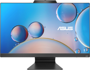 Моноблок Asus F3702WFA-BPE0090 27" Full HD Ryzen 3 7320U (2.4) 8Gb SSD512Gb RGr CR без ОС GbitEth WiFi BT 90W клавиатура мышь Cam черный 1920x1080