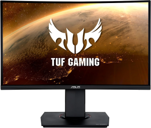 Монитор Asus 23.6" TUF Gaming VG24VQR черный VA LED 1ms 16:9 HDMI M/M матовая HAS Piv 350cd 178гр/178гр 1920x1080 165Hz FreeSync Premium DP FHD 5.66кг
