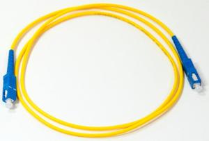 Патч-корд Lanmaster TWT-SC-SC/SU-1.0 1x9/125 OS1/OS2 SC-SC 1м LSZH желтый