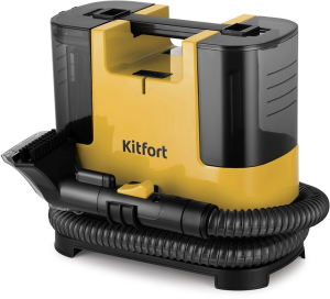 Пылесос моющий Kitfort КТ-5162 400Вт желтый/черный