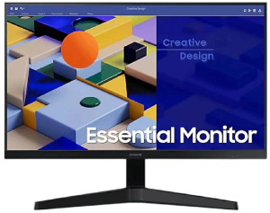 Монитор Samsung 27" S27C314EAIXCI черный IPS LED 5ms 16:9 HDMI матовая 1000:1 250cd 178гр/178гр 1920x1080 100Hz VGA FHD 3.8кг