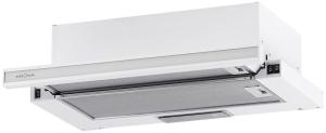 Вытяжка встраиваемая Krona Kamilla 600 Glass белый управление: кулисные переключатели (2 мотора)