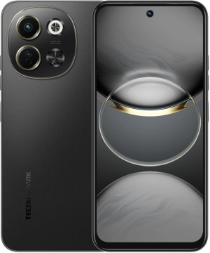 Смартфон Tecno Spark 30 5G 128Gb 6Gb черный моноблок 3G 4G 2Sim 6.67" 720x1600 Android 14 108Mpix 802.11 a/b/g/n/ac NFC GPS GSM900/1800 Protect FM microSD max1024Gb