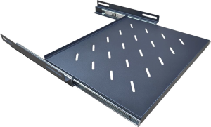 Полка выдвижная Lanmaster TWT-CBB-SM-6/20 1U нагр.:20кг. 19" 600мм черный (упак.:1шт)