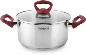 Кастрюля Rondell Heidi RDS-1113 2.8л. d=20см (с крышкой) стальной