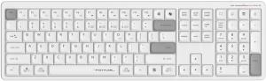 Клавиатура A4Tech Fstyler FBX55C белый USB беспроводная BT/Radio slim Multimedia (FBX55C)