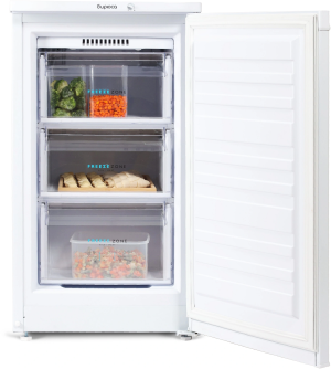 Морозильная камера Бирюса Б-412 белый