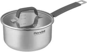 Ковш Rondell Normanne RDS-1812 1.3л. d=16см (с крышкой) стальной