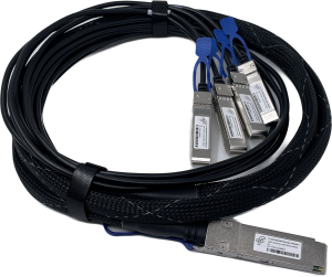 Кабель Future Technologies 100Гбит/с пассив. 3м QSFP28-4xSFP28 (FT-QSFP28/4SFP28-CABP-AWG30-3)